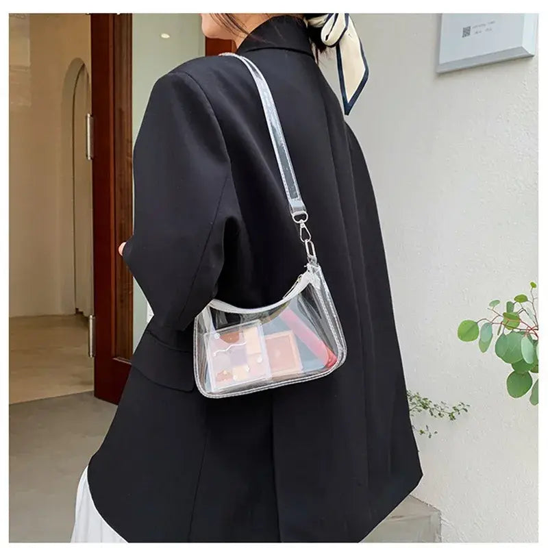 Clear Jelly Shoulder Bag