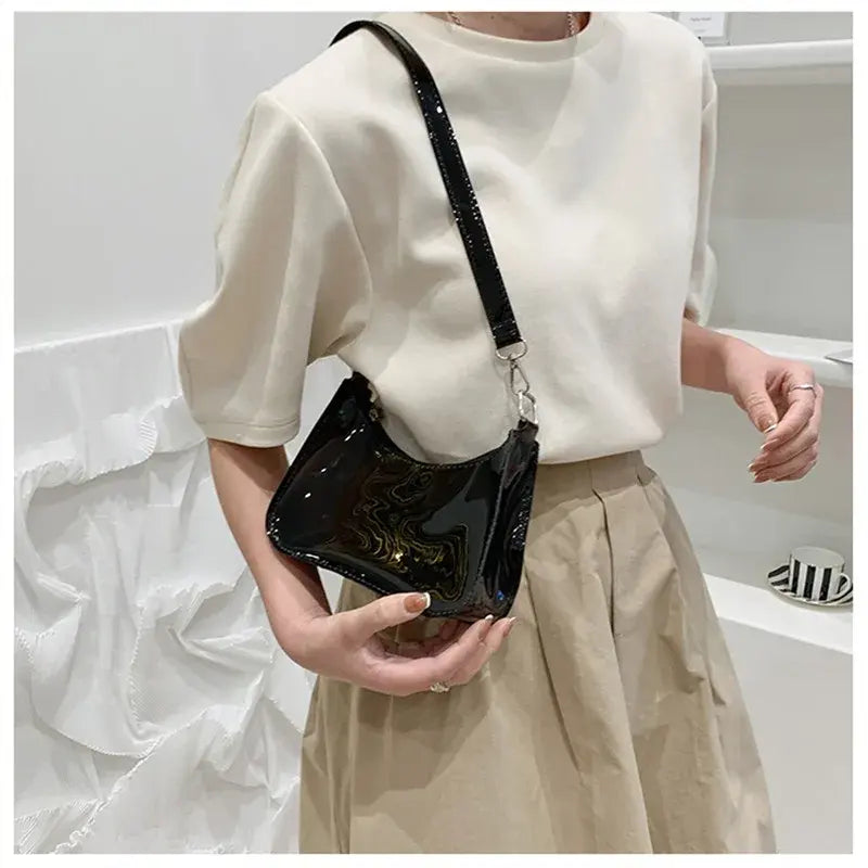 Clear Jelly Shoulder Bag