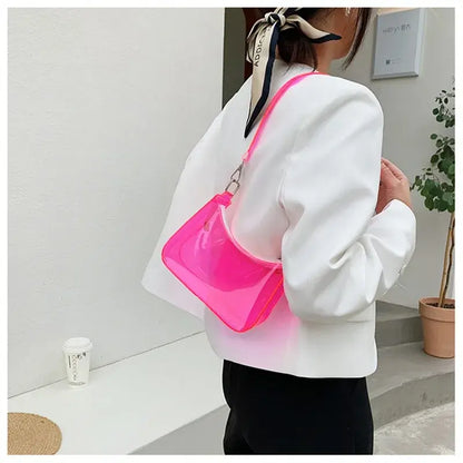 Clear Jelly Shoulder Bag