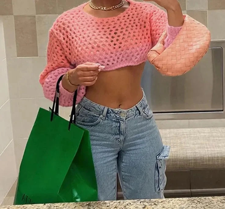 Sexy Sweater Crop