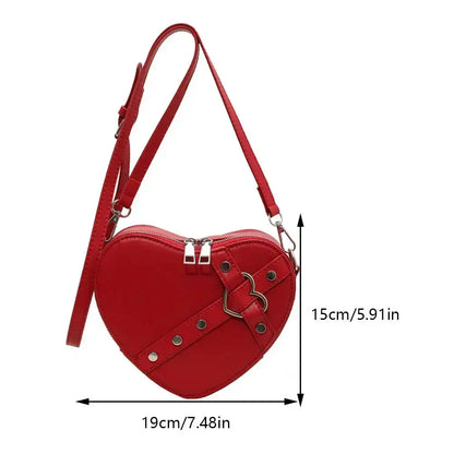 Small Chain Rivet Shoulder Bag