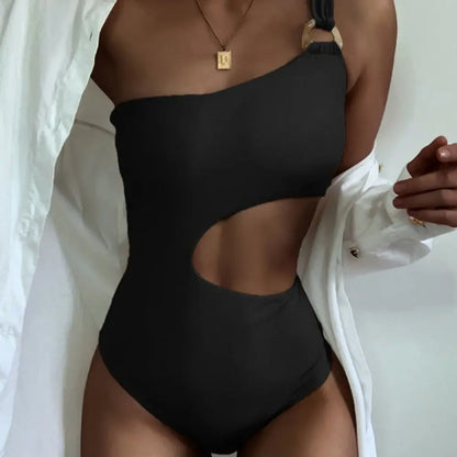 Tight Fitted One Piece Swimsuit