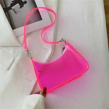 Clear Jelly Shoulder Bag