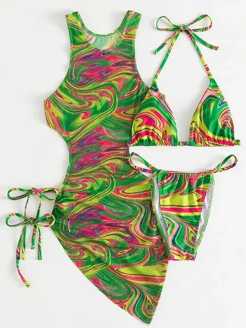 Sexy Three Piece Bikini Set