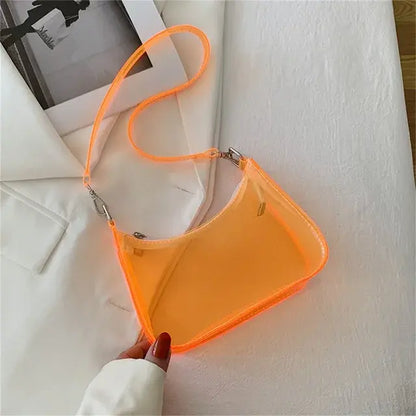 Clear Jelly Shoulder Bag