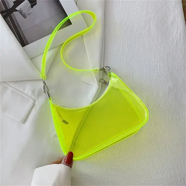 Clear Jelly Shoulder Bag