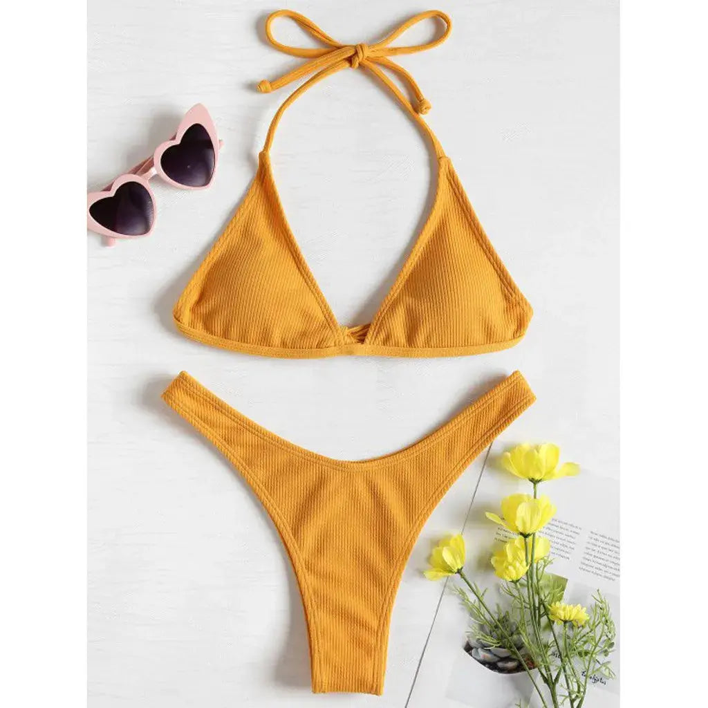 High Cut Bikini Set