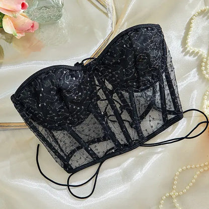 Sexy Corset Bustier Bralet