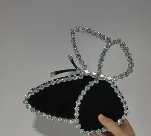 Rhinestone Butterfly Shape Mini Handbag