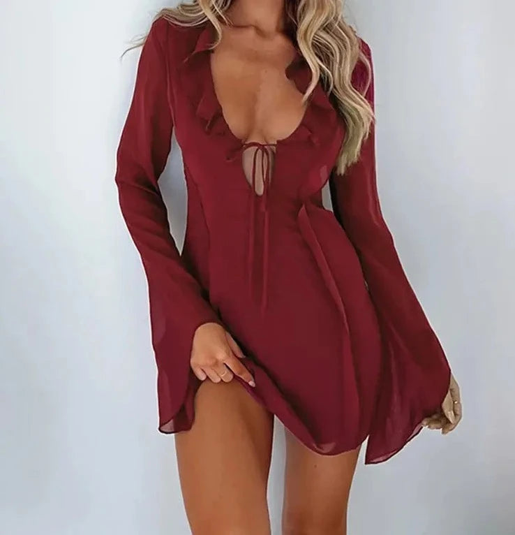 Outside Mini Dress