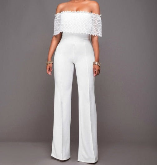 Cropped Top + Long Trousers Set