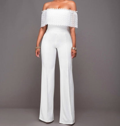 Cropped Top + Long Trousers Set